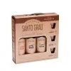 Kit Cachaça Santo Grau Origem Classica 375ml